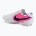 Buty piłkarskie męskie Nike Tiempo Ligera Pro FG white/racer blue/pink blast/black 3