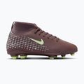 Buty piłkarskie dziecięce Nike Mercurial Superfly 10 Club "Kylian Mbappé" Jr FG/MG plum eclipse/metallic silver