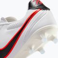 Buty piłkarskie męskie Nike Tiempo Ligera Pro FG white/bright crimson/black 9