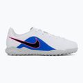 Buty piłkarskie dziecięce Nike Tiempo Maestro Club Jr TF white/racer blue/pink blast/black 2