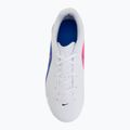 Buty piłkarskie dziecięce Nike Tiempo Maestro Club Jr TF white/racer blue/pink blast/black 5