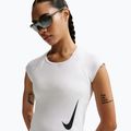 Koszulka do biegania damska Nike Swoosh Run Dri-Fit white/photon dust/black 2