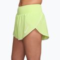 Spodenki do biegania damskie Nike Tempo Swoosh Dri-Fit Mid-Rise Brief-Lined light lemon twist/white 3