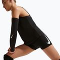 Spodenki treningowe damskie Nike Pro Mid Rise Biker 3" black/white/metallic silver 5