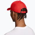 Czapka z daszkiem  Jordan Rise Structured Metal Jumpman chile red/r511 6