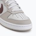 Buty dziecięce Nike Court Borough Low Essential+ vast grey/moon particle/white/tattoo 7