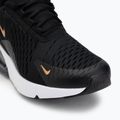 Buty dziecięce Nike Air Max 270 black/laser orange/metallic copper 7