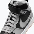 Buty dziecięce Nike Court Borough Mid 2 black/white/gum med brown/light smoke grey 8