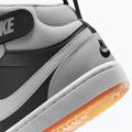 Buty dziecięce Nike Court Borough Mid 2 black/white/gum med brown/light smoke grey 9