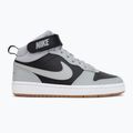 Buty dziecięce Nike Court Borough Mid 2 black/white/gum med brown/light smoke grey 2
