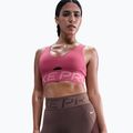 Spodenki damskie Nike Pro Sculpt High Waisted 5" Biker tattoo/burgundy crush/white 4