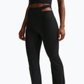 Spodnie treningowe damskie Nike Zenvy High-Waisted Flared black/pcg3c