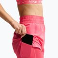 Spodenki damskie Nike One Dri-Fit High-Waisted 3" 2In1 sea coral/white 8