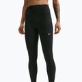 Legginsy damskie Nike One Seamless Front High-Waisted black/white 4