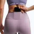 Legginsy treningowe damskie Nike One High-Waisted 7/8 light violet ore/white 6