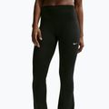 Legginsy damskie Nike One High Waisted Flared black/white 5
