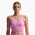Top treningowy Nike Pro Seamless Dri-Fit Cropped light magenta