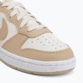 Buty dziecięce Nike Court Borough Low Next Bloom phantom/white/linen 7