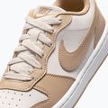 Buty dziecięce Nike Court Borough Low Next Bloom phantom/white/linen 15