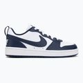 Buty dziecięce Nike Court Borough Low Next Bloom white/white/midnight navy 2