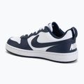 Buty dziecięce Nike Court Borough Low Next Bloom white/white/midnight navy 3
