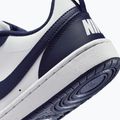 Buty dziecięce Nike Court Borough Low Next Bloom white/white/midnight navy 9
