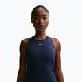 Koszulka treningowa damska Nike One Classic Dri-Fit midnight navy/white 4