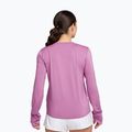 Longsleeve treningowy Nike One Classic Dri-Fit light magenta/white 2