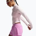 Spodenki do biegania damskie Nike Swift Mid-Rise 2in1 light magenta/light magenta 5