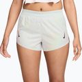 Spodenki do biegania damskie Nike AeroSwift Dri-Fit ADV Mid-Rise Brief Lined 3" off white/white/black