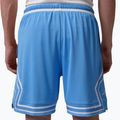 Spodenki koszykarskie męskie  Jordan Mesh Diamond 4" university blue/white/white 3