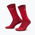 Skarpety Nike Everyday Plus Cushioned Crew team crimson/metallic silver