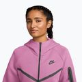 Bluza damska Nike Sportswear Tech Fleece Windrunner light magenta/black 3