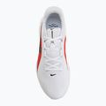 Buty do biegania męskie Nike Downshifter 14 white/summit white/bright crimson/black 5