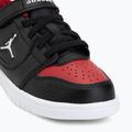 Buty dziecięce  Nike Jordan Court Connect Low black/gym red/white 7