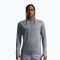 Bluza do biegania męska Nike Miler Dri-Fit UV 1/2 Zip smoke grey