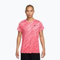 Koszulka tenisowa męska Nike Court Dri-Fit Victory Print pink foam/black