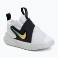 Buty dziecięce Nike Team Hustle D 12 white/black/clear emerald/topaz gold