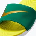 Klapki Nike Kawa malachite/sonic yellow/metallic gold 11