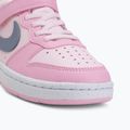 Buty dziecięce Nike Court Borough Low Recraft pink foam/pink rise/white/ashen slate 7