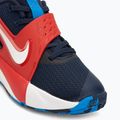 Buty dziecięce Nike Team Hustle D 12 tm navy/university red/photo blue/sail 7