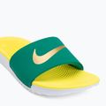 Klapki Nike Kawa malachite/sonic yellow/metallic gold 7