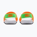 Klapki dziecięce Nike Kawa total orange/green strike 4