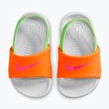 Klapki dziecięce Nike Kawa total orange/green strike 5