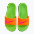 Klapki dziecięce Nike Kawa total orange/green strike/hyper pink 3
