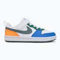 Buty dziecięce Nike Court Borough Low Recraft white/malachite/mineral slate 2