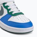 Buty dziecięce Nike Court Borough Low Recraft white/malachite/mineral slate 7