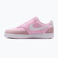 Buty damskie Nike Court Vision Low Suede pink foam/white 2