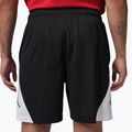 Spodenki koszykarskie męskie  Jordan Sport Dri-Fit black/white/black 3