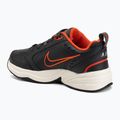 Buty treningowe męskie Nike Air Monarch IV dark smoke grey/picante red/black 3